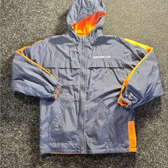 NFL Other - Denver Broncos Official NFL Reversible Jacket Youth Large 14-16 / Women’s Small